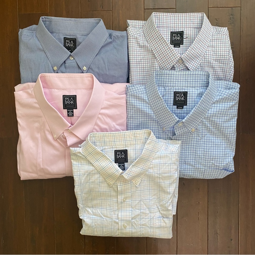 Jos. A. Bank Traveler Button Down Lot